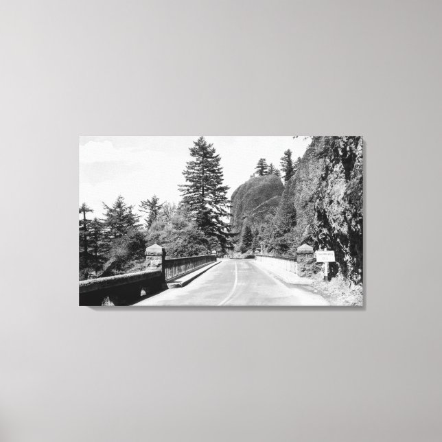 Impressão Em Tela Dell de Shepherd na Fotografia do Rio Columbia (Frente)