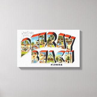 Impressão Em Tela Delray Beach Florida