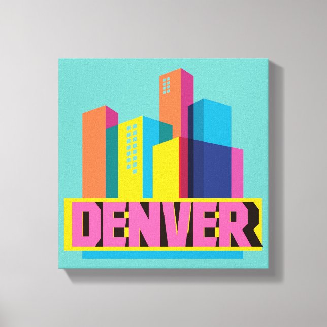 Impressão Em Tela Denver na Design (Frente)
