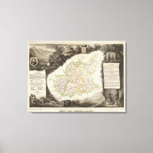 Impressão Em Tela Departamento sobre baixos cumes