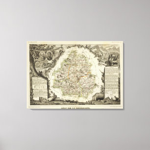 Impressão Em Tela Dept Any Dordeogne