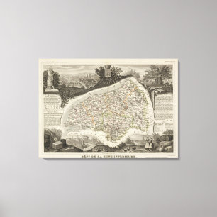 Impressão Em Tela Dept. De La Siena Bottom