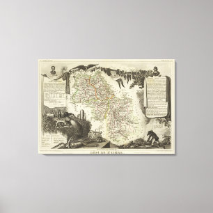 Impressão Em Tela Dept Sobre L'Isere