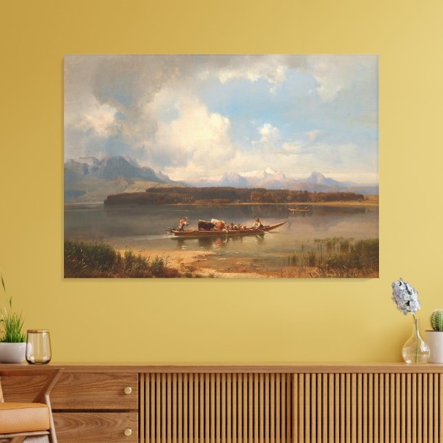 Impressão Em Tela Der Chiemsee Im Herbst (Insitu(Sala de estar))