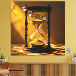 Impressão Em Tela „Der goldene Fluss der Zeit“