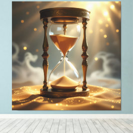 Impressão Em Tela „Der goldene Fluss der Zeit“