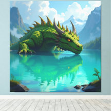 Der Smaragd-Koloss des Sees