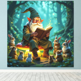 Impressão Em Tela „Der Zauberwald-Erzähler“