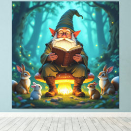 Impressão Em Tela „Der Zauberwald-Erzähler“