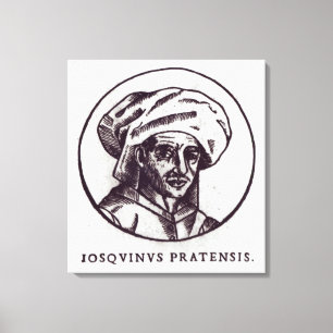 Impressão Em Tela DES Pres de Josquin