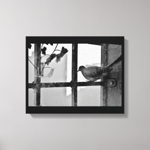 Impressão Em Tela Descanso da Manhã