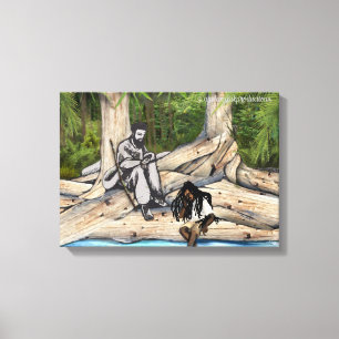 Impressão Em Tela Descanso de Samuel Dickerson