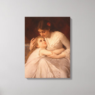 Impressão Em Tela Desculpe, mãe (Filha e Mãe Adoráveis)