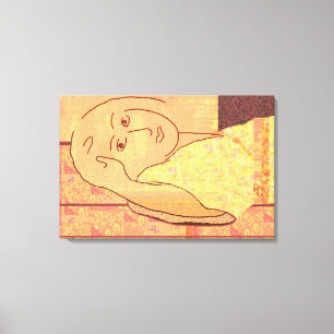 Impressão Em Tela Desenhado para Matisse
