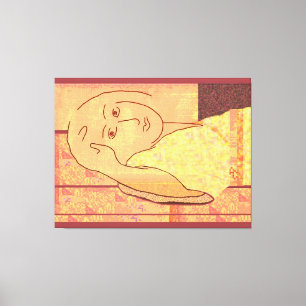 Impressão Em Tela Desenhado para Matisse