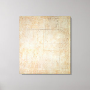 Impressão Em Tela Desenho arquitetônico