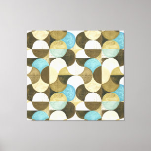 Impressão Em Tela Desenho da Mão de Aquarela abstrato