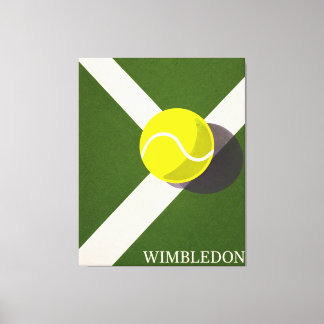 Impressão Em Tela desenho da quadra de tênis de Wimbledon