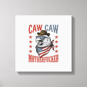 Impressão Em Tela Desenho de Camisa Engraçado Vintage Águia Patrióti