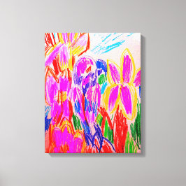 Impressão Em Tela Desenho de papagaio