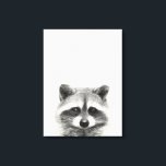 Impressão Em Tela Desenho do Lápis Raccoon<br><div class="desc">Lápis Raccoon Desenho de Victoria Borges</div>