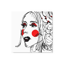 Desenho do Modelo de Moda