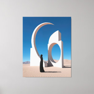 Impressão Em Tela Desert Arcana: Sussurro do Cosmos