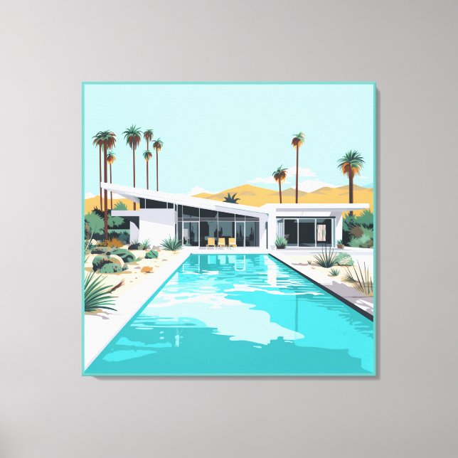 IMPRESSÃO EM TELA DESERT LIVING #2 (Frente)