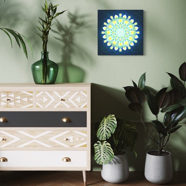 Impressão Em Tela “Desert Rose Nocturne” (Criador carregado)