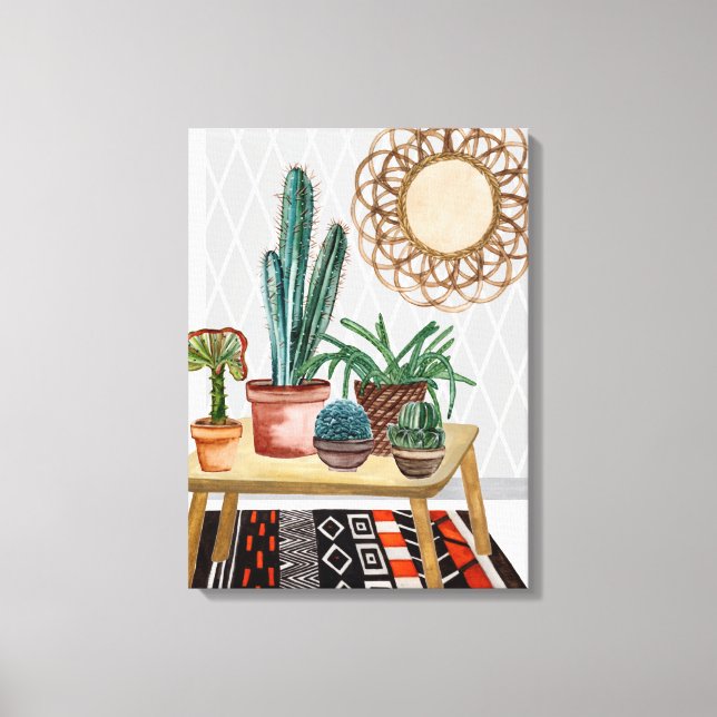 Impressão Em Tela Desert Weavers IV (Frente)