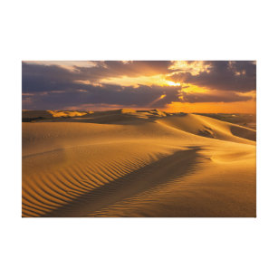 Impressão Em Tela Desertos   Paisagem das dunas de areia