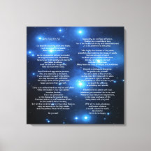 Desiderata em Pleiades Galaxy