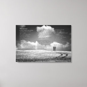 Impressão Em Tela Desiderata Poem, Colheita Inglesa De Belas Artes