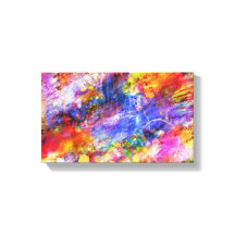 Design Abstrato de Arte Amarelo Vermelho Amarelo