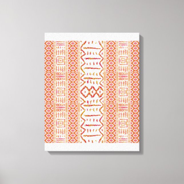 Impressão Em Tela Design Aztec (Frente)