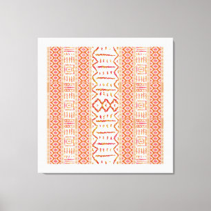 Impressão Em Tela Design Aztec