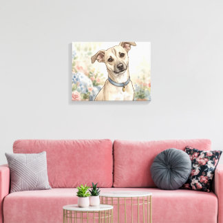 Impressão Em Tela Design Convidativo para Amantes de Animais de Esti