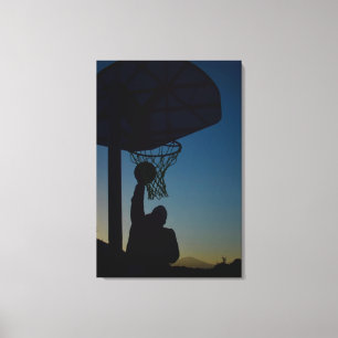 Impressão Em Tela Design de basquetebol