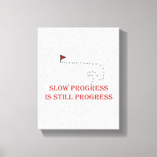 Impressão Em Tela Design de Citação Motivacional