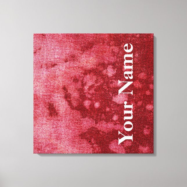 Impressão Em Tela Design de Denim Lavado #10 em Emporio Moffa (Frente)