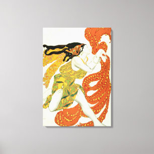 Impressão Em Tela Design de fantasia para um bacchante em 'Narcisse'