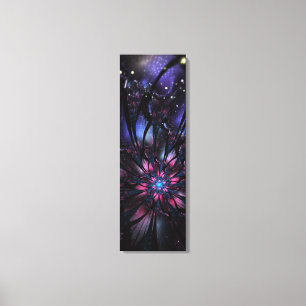 Impressão Em Tela design de flor fractal abstrato.