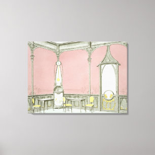 Impressão Em Tela Design de interiores para uma cervejaria,