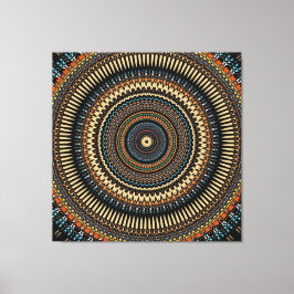 Impressão Em Tela Design de Mandala Sudoeste