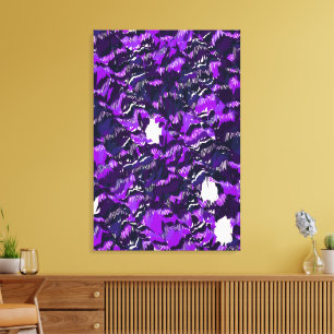 Impressão Em Tela Design de Paisagem Quântica Abstrata
