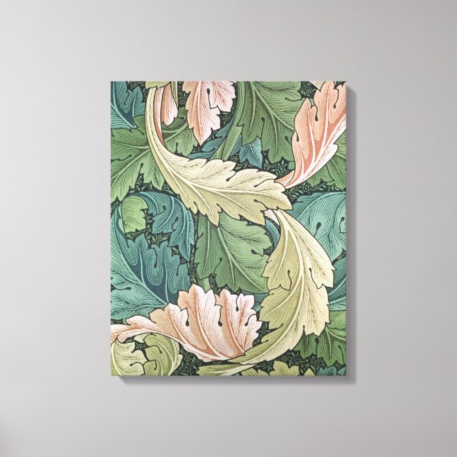 Impressão Em Tela design de papel de parede 'Acanthus', 1875 (Frente)