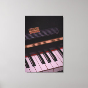 Impressão Em Tela Design de Piano Incrível