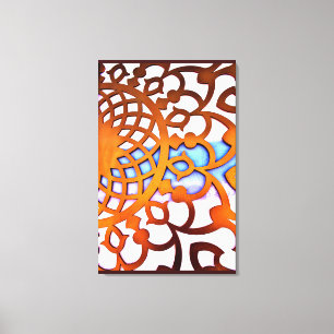 Impressão Em Tela Design de Portão Árabe