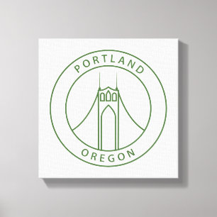 Impressão Em Tela Design de Portland Oregon