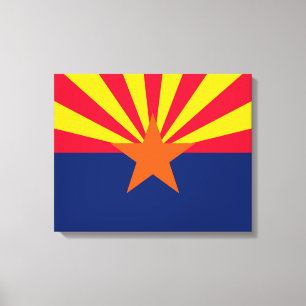Impressão Em Tela Design de Sinalizador do Estado da Arizona